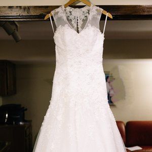 trumpet style wedding dress